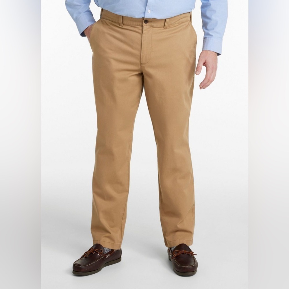 L.L. Bean Men’s Everyday Standard Fit Flat Front Khaki Pants